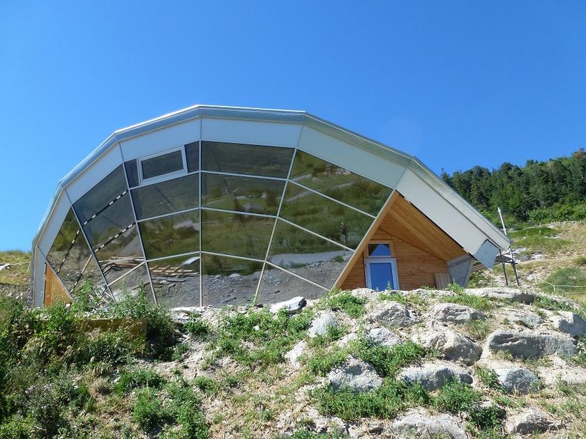 Sonnenhaus Heliodom in Erschmatt VS, Schweiz