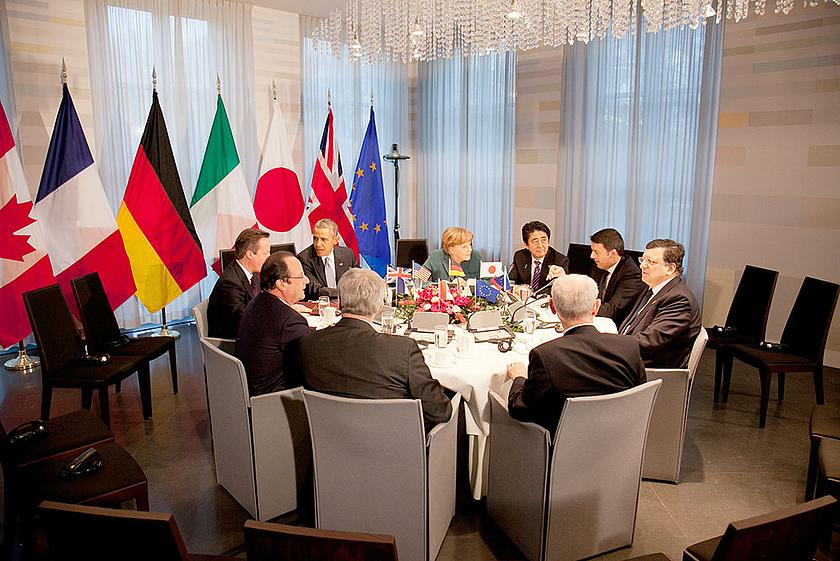 Auch wenn es nur Absichtserklärungen sind, könnte das Abschlussdokument des G7-Treffens auf Schloss Elmau ein starkes Signal für die Klimaverhandlungen in Paris Ende des Jahres sein. (Foto: Minister-president Rutte,  Don van Assendelft, flickr.com, CC 