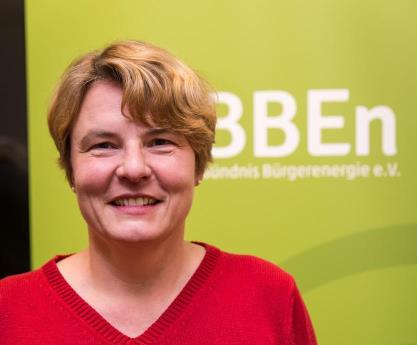 Verena Ruppert ist Geschäftsführerin des Landesnetzwerkes Bürgerenergiegenossenschaften Rheinland-Pfalz e.V., zu dem 21 Energiegenossenschaften gehören. (Foto: © BBEn)