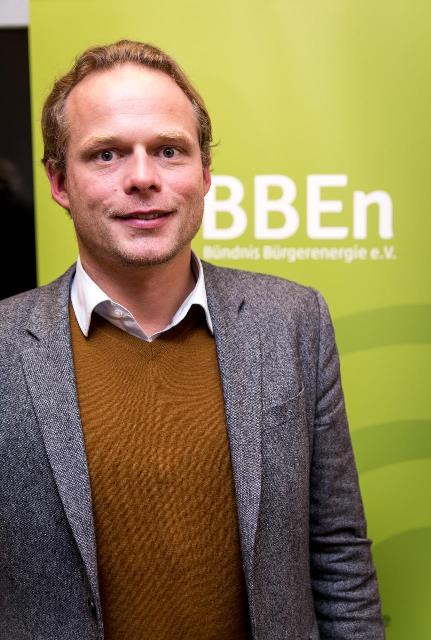René Mono ist Stellvertretender Vorstandsvorsitzender des Bündnis Bürgerenergie e.V. (BBEn). (Foto: © BBEn / Jörg Farys/Die Projektoren)