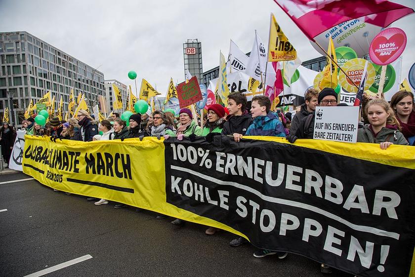 Global Climate March Berlin 2015