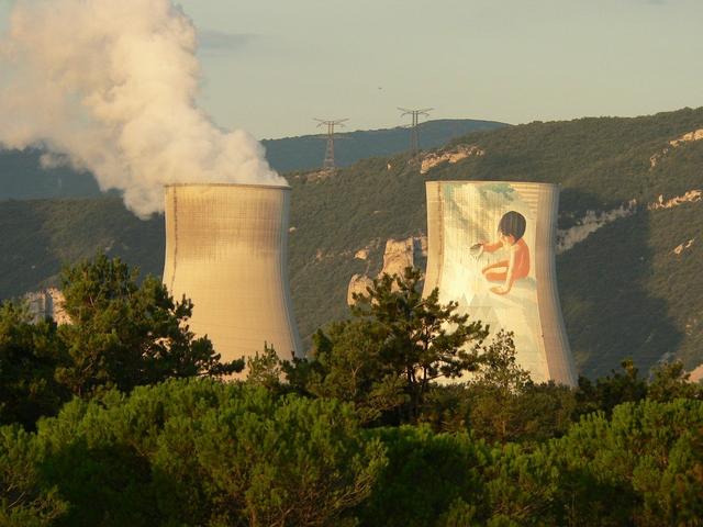 Kernkraftwerk Cruas in Frankreich.