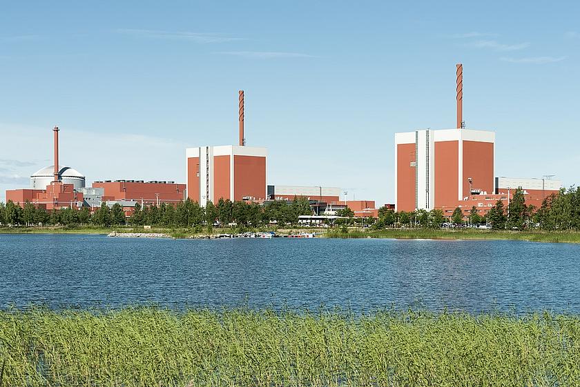Atomkraftwerk Olkiluoto im Südwesten Finnlands