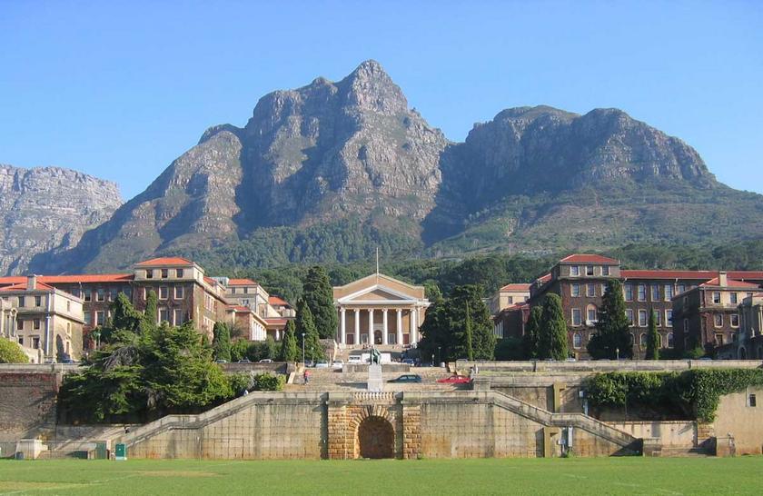 Universitätsgebäude in Kapstadt, Südafrika