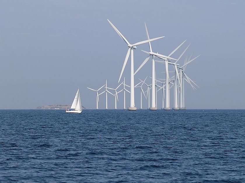 Offshore-Windpark vor Dänemarks Küste