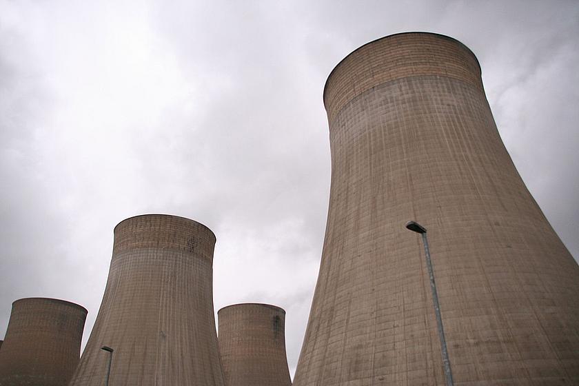 Das britische Ratcliffe-on-Soar Kohlekraftwerk