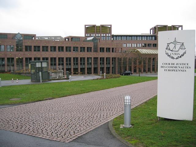 Gebäude Thomas More und Annex C des Gerichtshofs der Europäischen Union (EuGH) auf dem Kirchberg in Luxemburg-Stadt, Luxemburg, 2006