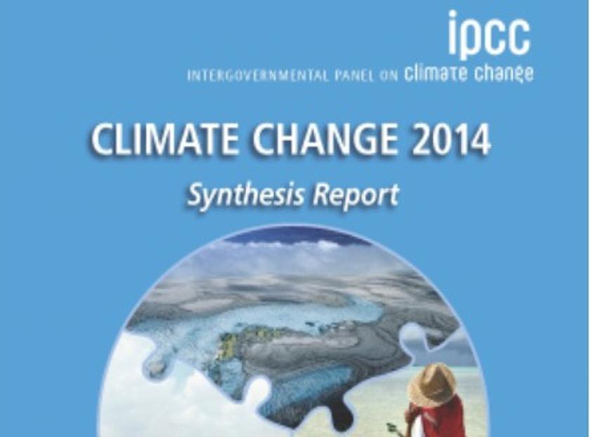 Weltweiter Klimaschutz: Ein schwer zusammensetzbares Puzzle, immer wieder fehlen entscheidende Teile. (Abbildung: IPCC-Synthesis Report, Deckblatt)