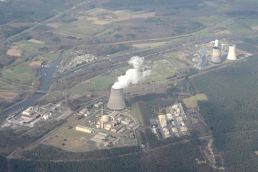 Luftaufnahme Kernkraftwerk Emsland