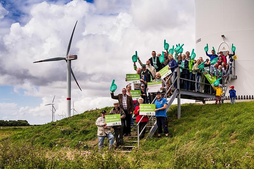 Im Bereich der Windenergie finden sich viele Bürgerenergiegesellschaften. (Foto: © BBEn)