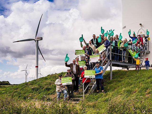 Im Bereich der Windenergie finden sich viele Bürgerenergiegesellschaften. (Foto: © BBEn)