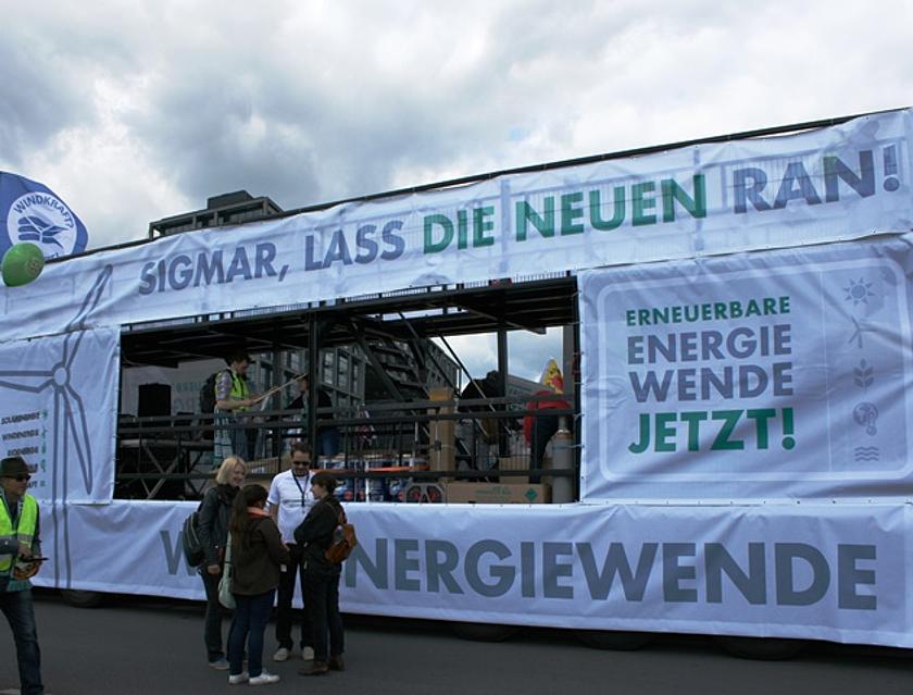 Energiewende-Demo in Berlin, Mai 2014. (Foto: Nicole Allé)