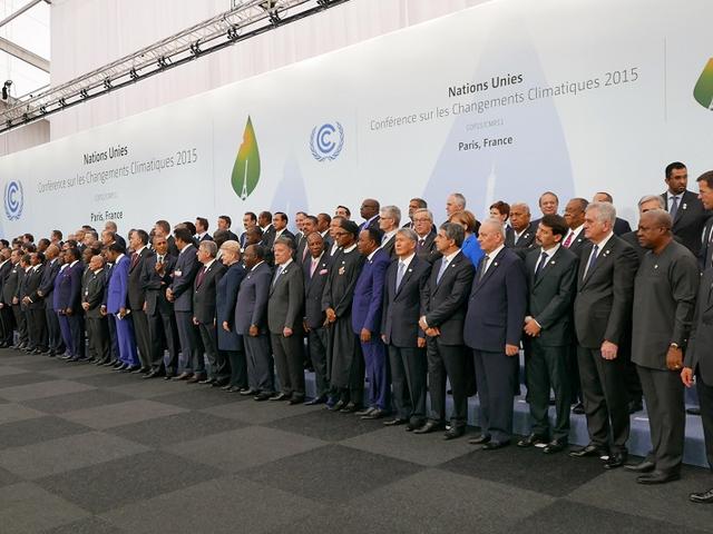 Teilnehmer der UN-Klimakonferenz COP21 in Paris