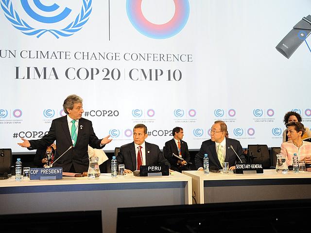 Ratlosigkeit herrschte auch bei den peruanischen Gastgebern des Klimagipfels und UN-Generalsekretär Ban Ki-moon. (Foto: UNFCCC, flickr.com, CC BY 2.0)