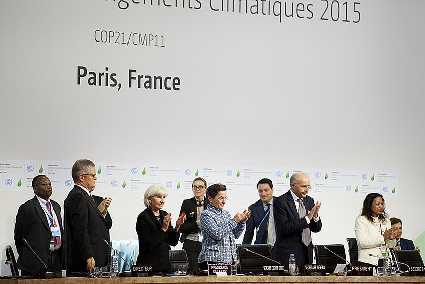 Bei der UN-Klimakonferenz in Paris 2015 wurde eine internationale Klimaschutzvereinbarung getroffen, die inzwischen von 187 Ländern unterschrieben wurde. Mit der Ratifizierung weiterer 31 Staaten hat die Vereinbarung nun eine wichtige Hürde genommen. (F