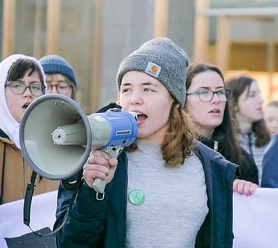 Annika Rittmann, 17 Jahre, Studentin, Fridays for Future-Aktivistin