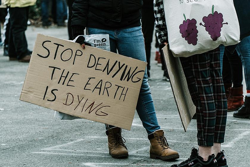 Stop denying the earth is dying