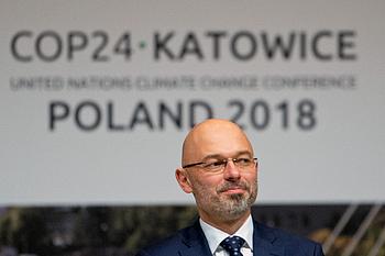 Michał Kurtyka ist Vize-Umweltminister Polens und für zwei Wochen Präsident der UN-Klimakonferenz