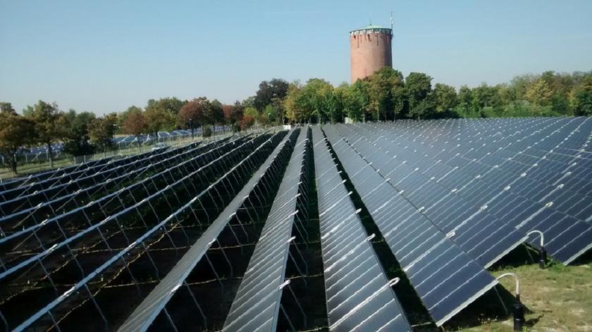 Solarthermie-Anlage in Ludwigsburg am Römerhügel