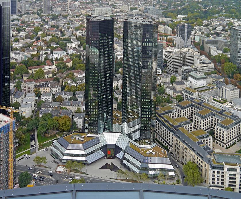 Deutsche Bank Zentrale in Frankfurt