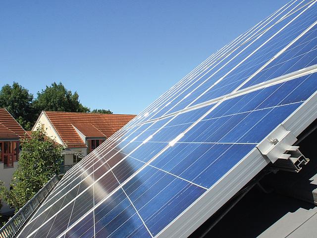 Photovoltaikmodule auf Eigenheim
