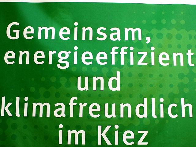Die Energiewende beginnt im Kiez: An der Berliner Energiewende soll sich die Stadtgesellschaft beteiligen – das tut sie bereits wie hier am Holzmarkt in Berlin. (Foto: Nicole Allé)