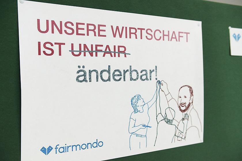 Plakat beim Kongress „Grüner Wirtschaften für mehr Lebensqualität“, Bundestagsfraktion Bündnis 90/Die Grünen