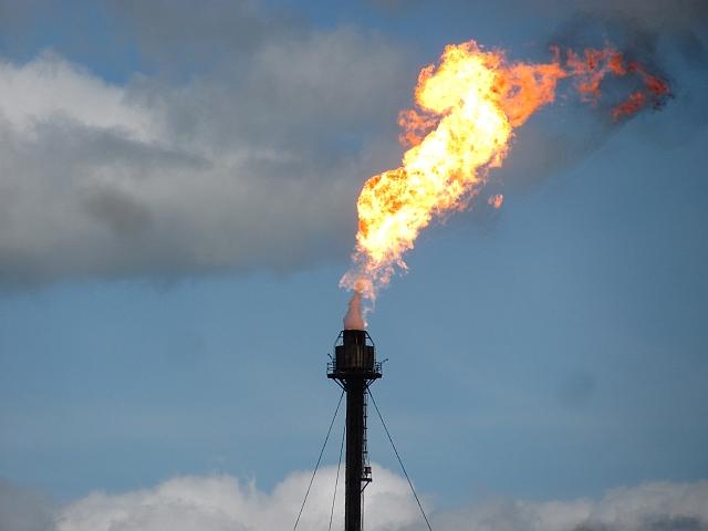 Flaring, Mossmorran Natural Gas Liquids (NGL), Öl- und Gasfeld Brent in der Nordsee, Schottland