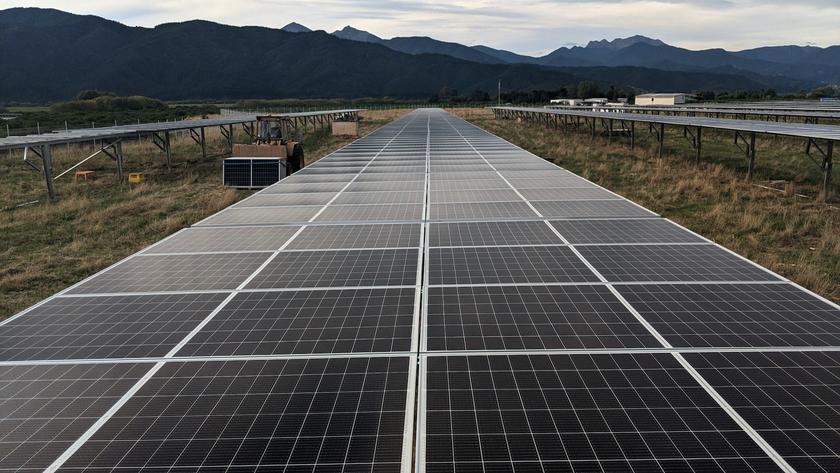 Solaranlage in Neuseeland