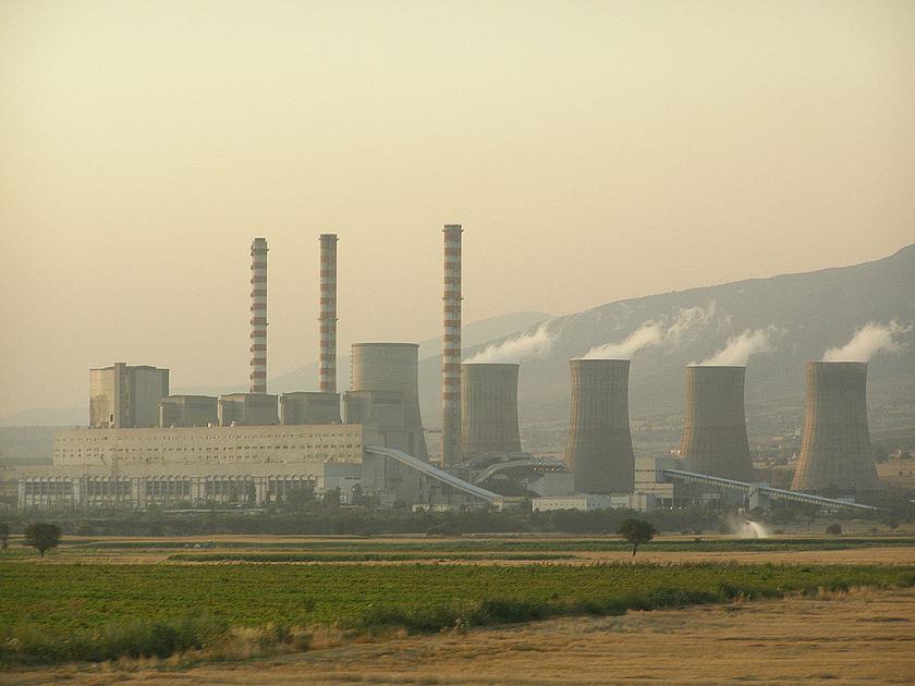 Kohlekraftwerk Agios Dimitrios in Griechenland