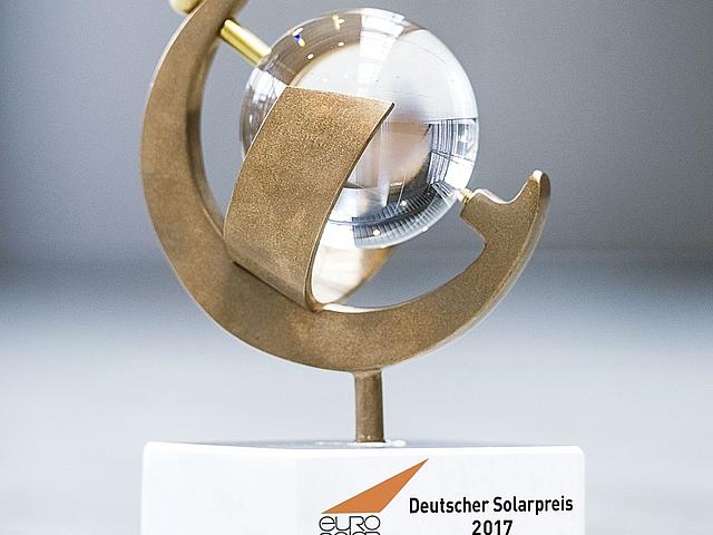 Die Deutschen Solarpreise 2017 werden am 14. Oktober in Wuppertal feierlich übergeben. (Grafik: EUROSOLAR)