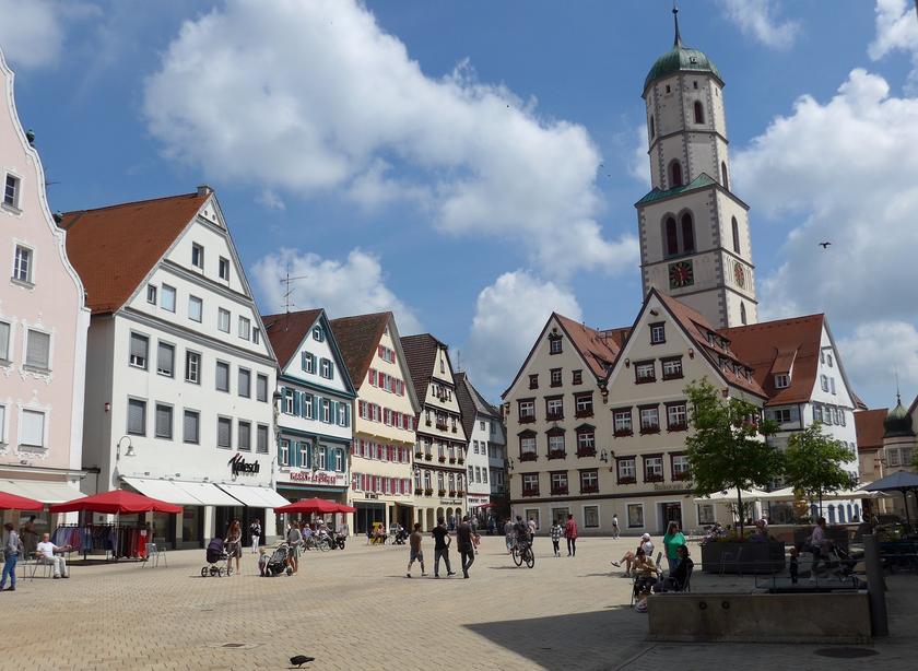 Historischer Marktplatz von Biberach