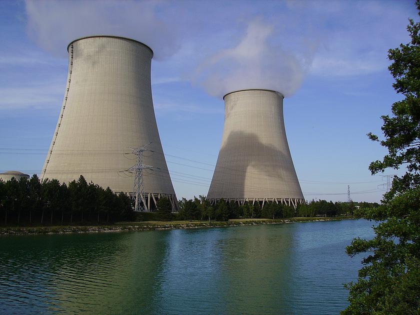 Atomkraftwerk im französischen Nogent sur Seine
