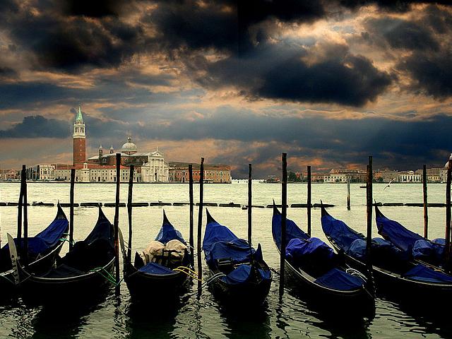 Die Lagune von Venedig