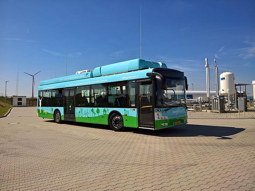 Wasserstoff-Bus in Mainz