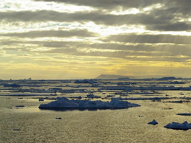 Die Meereisflächen in der Arktis und der Antarktis verzeichneten in diesem Januar die geringste Ausdehnung seit Aufzeichnungsbeginn. (Foto: <a href="https://www.flickr.com/photos/25869927@N03/3193264041/" target="_blank">Samuel Charles Pearce / flickr.co