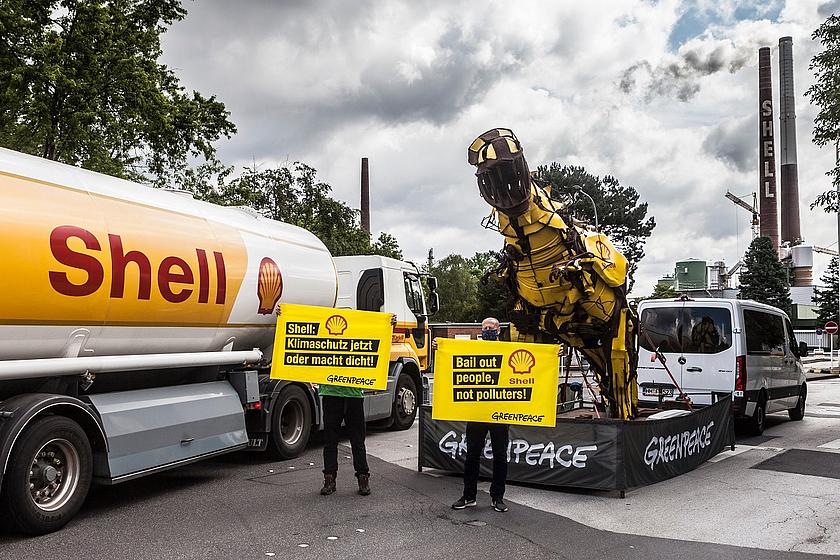 Greenpeace-Protest in Köln
