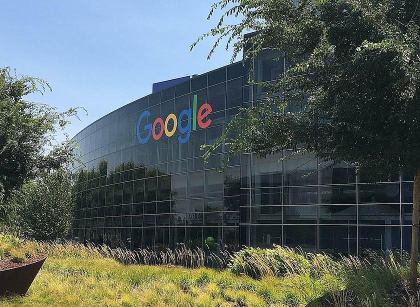 Googleplex Haupsitz im Silicon valley.