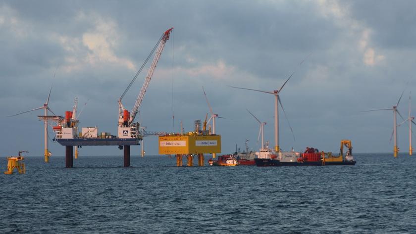 Offshore-Windpark in der Ostsee