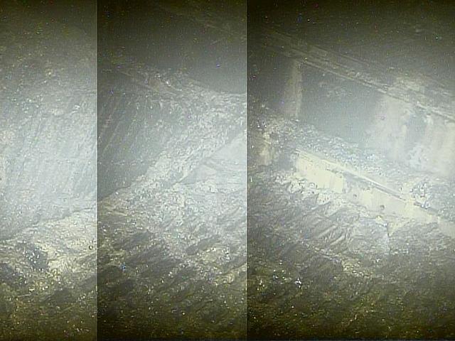Aufnahmen aus dem Inneren von Reaktor 2 zeigen möglicherweise Teile des geschmolzenen Brennstoffs. (Foto: © <a href="http://photo.tepco.co.jp/en/date/2017/201702-e/170202-01e.html">Tepco</a>)