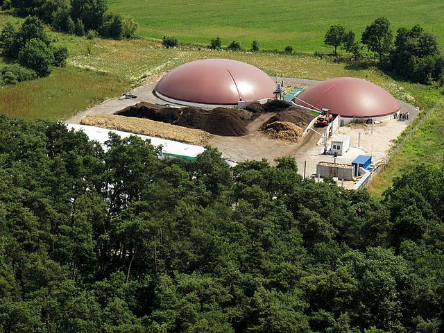 Biogasanlage. (Bild: © Naturstrom AG)