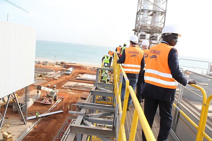 In Senegal wird ein Gaskraftwerk gebaut.