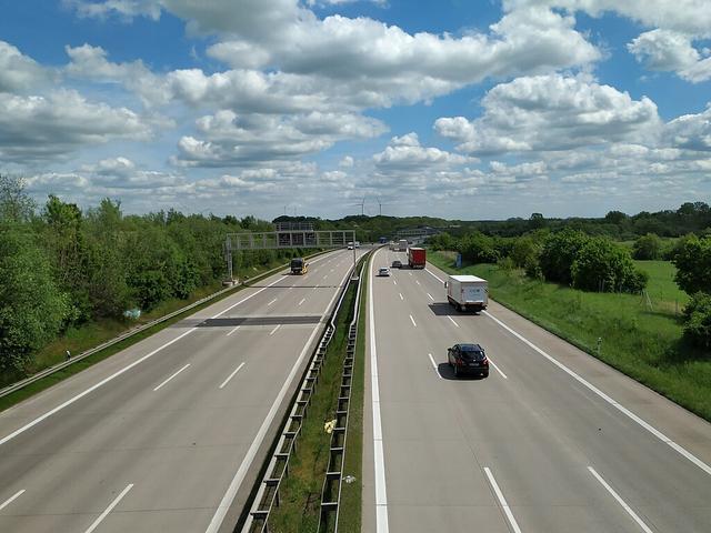 Bundesautobahn 10 in Blumberg, Ahrensfelde (Landkreis Barnim), 2022