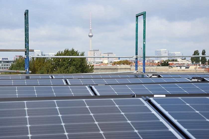 Solare Mieterstromanlage in Berlin