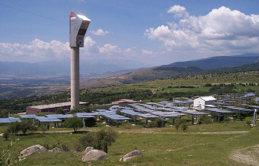 Solarthermieanlage in Thémis