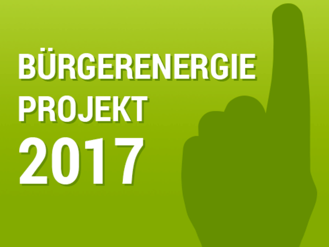 Das Bündnis Bürgerenergie schreibt erstmals einen Preis für das BürgerenergieProjekt des Jahres 2017 aus. (Logo: © BBEn)