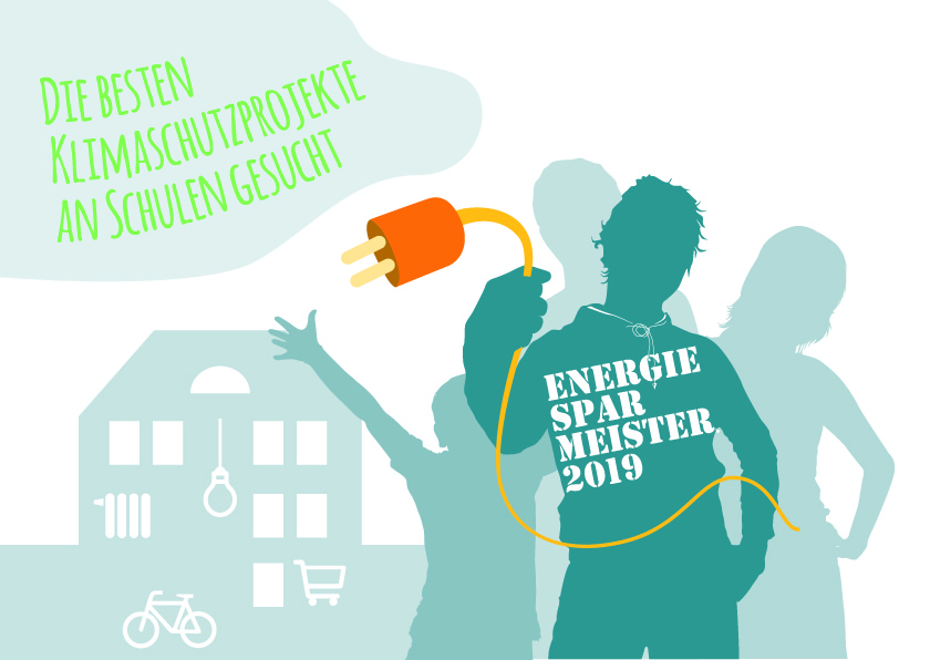 Der von co2online ausgerichtete Energiesparmeister-Wettbewerb für Schulen sucht zum elften Mal das beste Klimaschutzprojekt in Berlin. (Logo: © co2online)