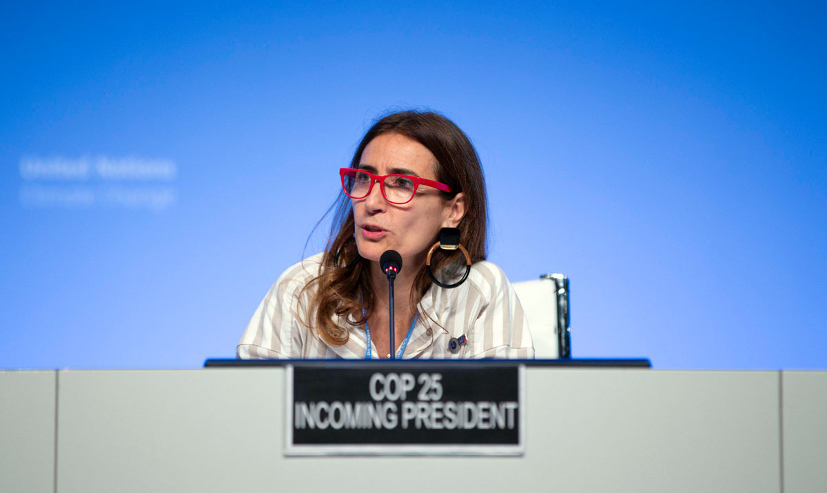 Von ihrem Verhandlungsgeschick wird einiges abhängen: Chiles Umweltministerin Carolina Schmidt wird als Präsidentin die COP25 in Madrid leiten.
