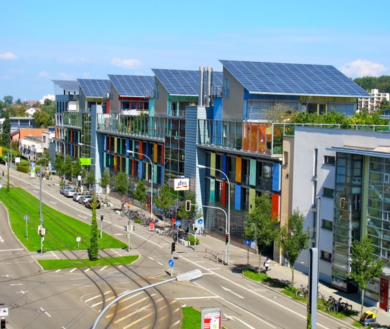 Solarsiedlung in Freiburg